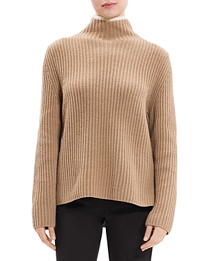 Theory Karenia Wool & Cashmere Ribbed Sweater