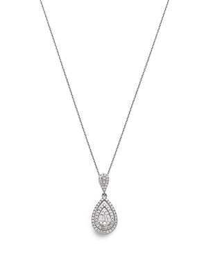 Bloomingdale's Diamond Pendant Necklace In 14k White Gold, 0.50 Ct. T.w. - 100% Exclusive