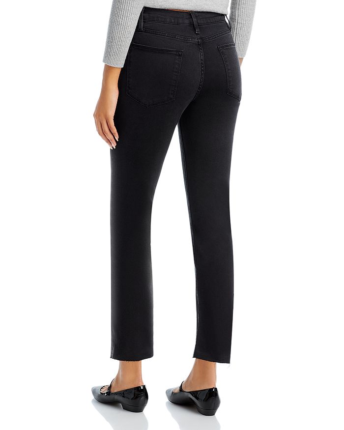 Shop Frame Le High Rise Straight Ankle Jeans In Kerry