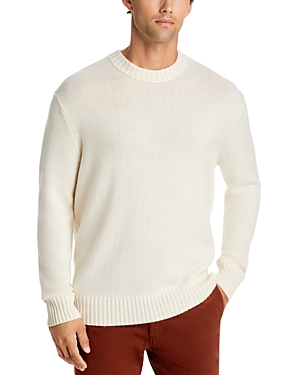 Shop Frame Cashmere Sweater In Cream