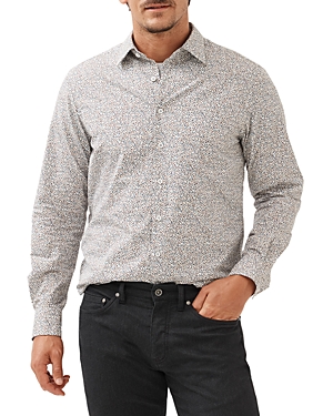 Rodd & Gunn Kimbell Long Sleeved Classic Fit Button Down Shirt In Maple
