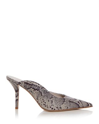 Gia Borghini Abella Heel Mule - Patent Black – The Frankie Shop