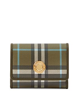 Burberry - Lancaster Check Trifold Wallet 