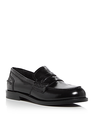 Shop Jeffrey Campbell Women's Colleague Penny Loafers In Black