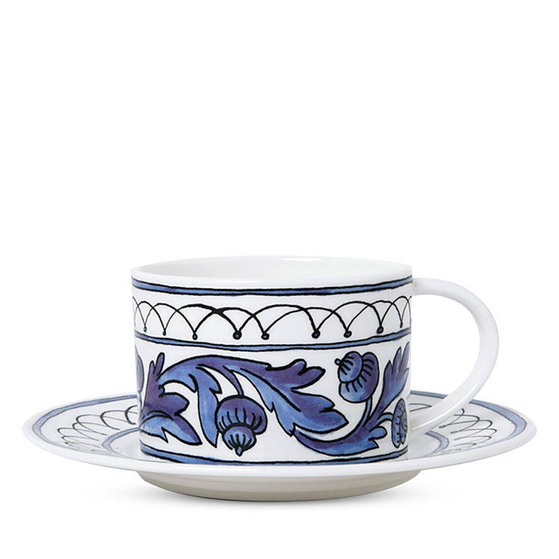Prouna H. Blue Bird Cup And Saucer In Blue
