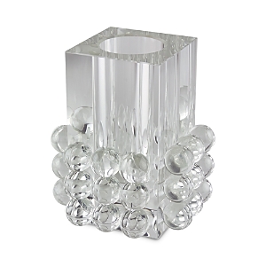 Tizo Crystal Glass Balls Square Vase