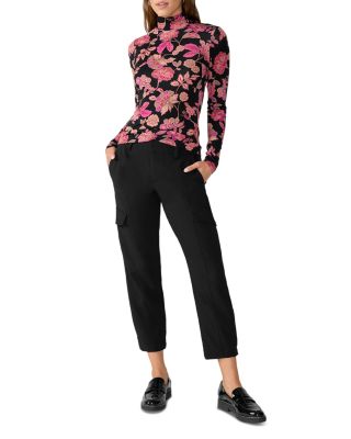 Polished Cargo Ankle Pants