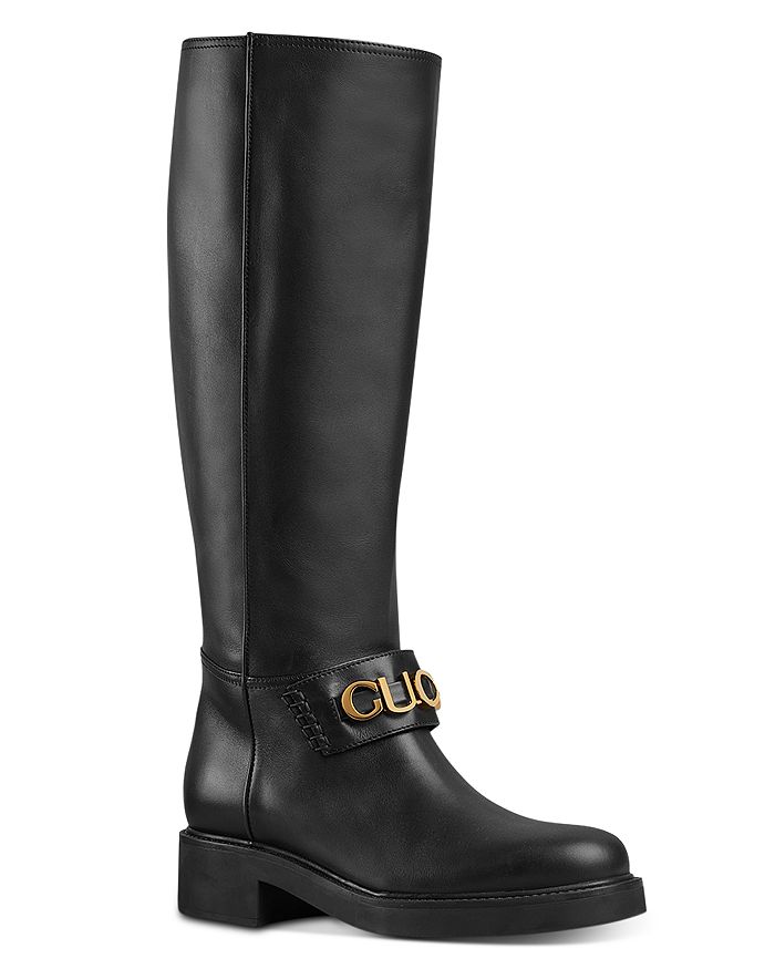 Gucci Women's Hardware Riding Boots | Bloomingdale's