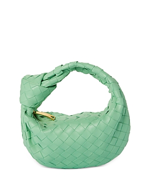 Shop Bottega Veneta Mini Jodie Bag In Siren/gold