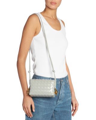 Mini Loop Intrecciato Leather Camera Bag