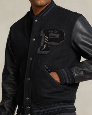 Mixed Media Letterman Jacket