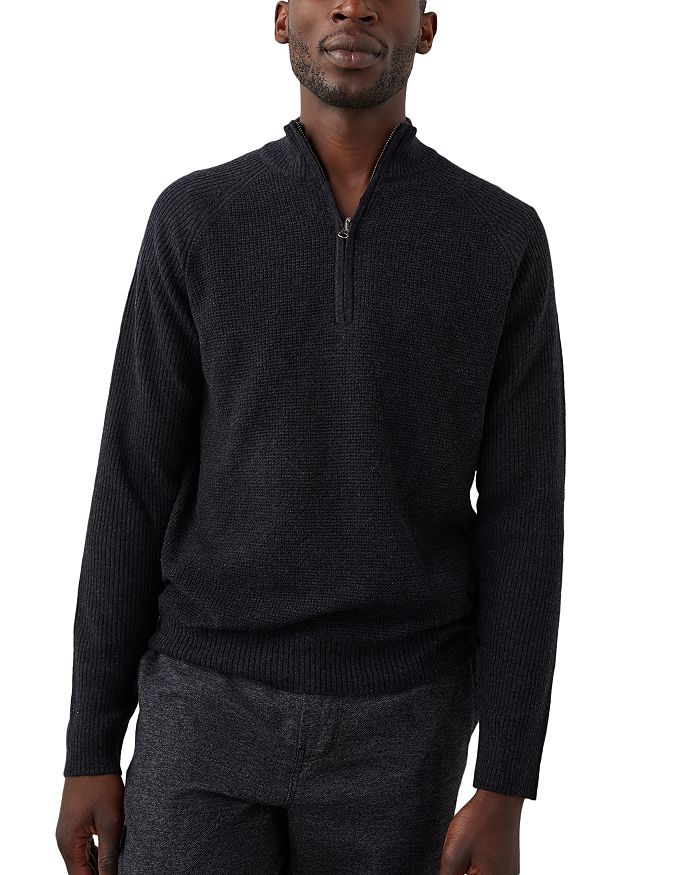 Rails Stark Quarter Zip in Cast Iron - FINAL SALE
