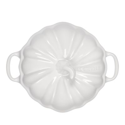 Stoneware Figural Pumpkin Petite Cocotte