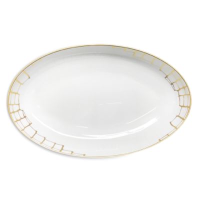 Alligator Gold 16" Deep Oval Platter