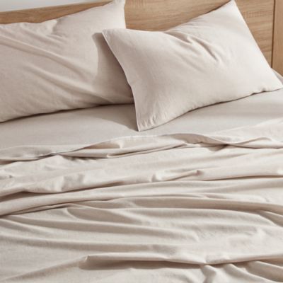 Pure Washed Linen-Blend Sheet Set