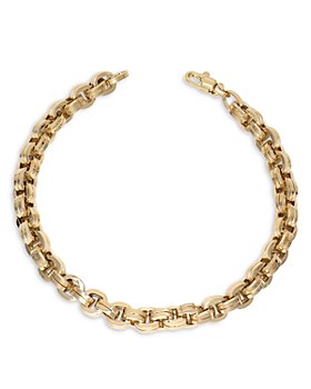 Bloomingdale's - Double Geo Rolo Link Chain Bracelet in 14K Yellow Gold