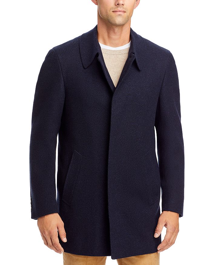 Canali Wool & Cashmere Textured Car Coat Bloomingdale's