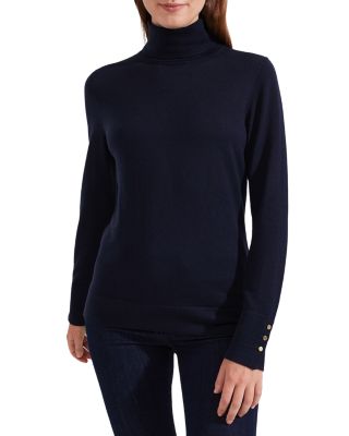 Hobbs London Lara Merino Wool Roll Neck Sweater