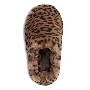 APPARIS MISHA FAUX FUR SLIPPERS IN LEOPARD