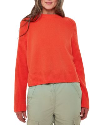 Ted Baker Damen Pullover Mit Rüschen – WMK-JANITTT | Aus Ripp-Strick, Mit Trichterkragen | Elegant & Warm