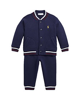 Ralph Lauren - Boys' Fleece Baseball Jacket & Jogger Pants Set - Baby