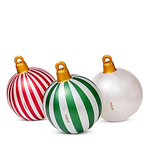Funboy Oversized Light Up Ornaments, Set Of 3 In Multi