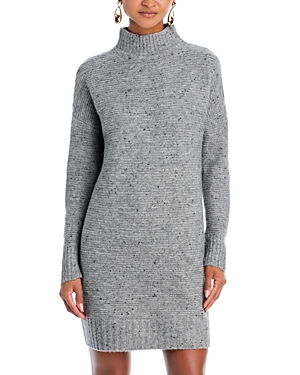 Aqua Mock Neck Sweater Dress - 100% Exclusive