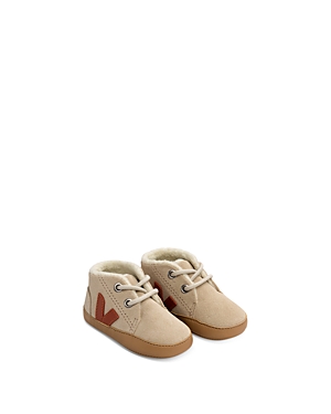 Veja Unisex Suede Bon Point Shoes - Baby In Almond Canyon