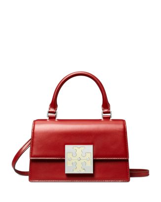 送料関税込☆TORY BURCH Bon Bon Spazzolato 2way ハンドバッグ Tory Burch Bon Bon Spazzolato ハンドバッグ ミニ | グレー