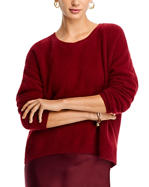 Majestic Dolman Sleeve Sweater In Cherry