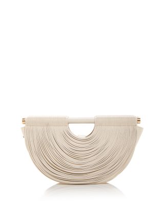 トートバッグ CULT GAIA Lou Top Handle Bag - Cult Gaia - Leather - Beige Cult Gaia Lou Fringe Leather Top Handle Bag | Bloomingdale's