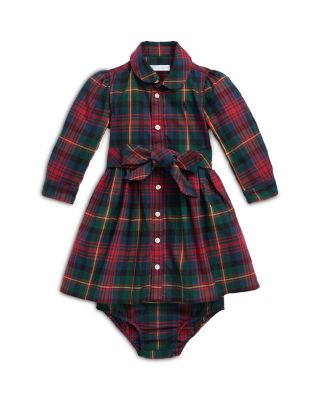 knee length dresses for ladies Ralph Lauren Girls Striped Shirt Dress in Multicolour