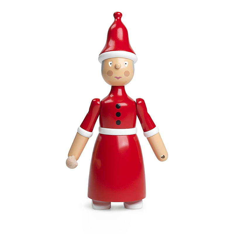 Kay Bojesen Mrs. Claus Figurine In Red