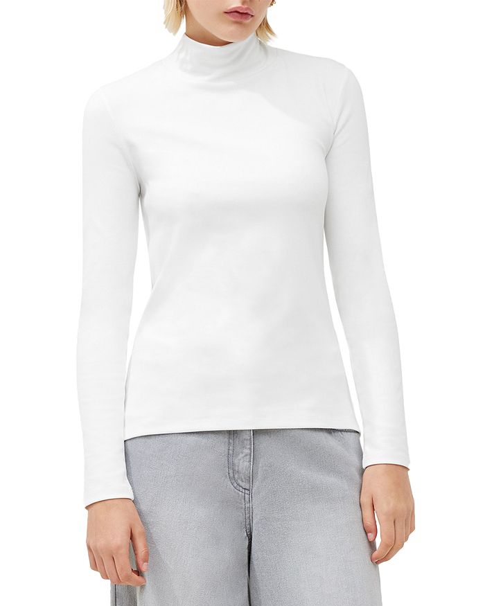 FRENCH CONNECTION Roy Turtleneck Cutout Top | Bloomingdale's