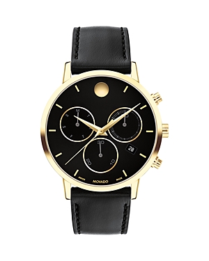 Shop Movado Museum Classic Chronograph, 42mm In Black