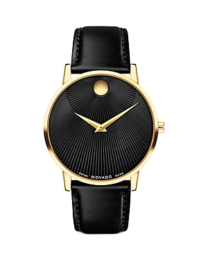 Shop Movado Museum Classic Watch, 40mm In Black