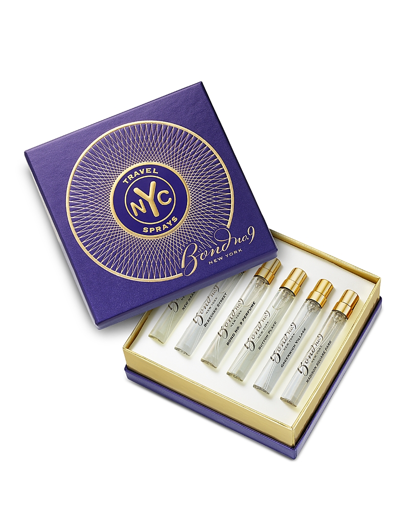 Bond No. 9 New York Bond Voyage Refillable Travel Spray Gift Set In White