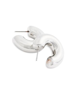 Small C Hoop Earrings