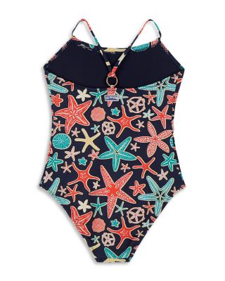 Girls' Gazette Starfish One Piece Swimsuit - Little Kid, Big Kid