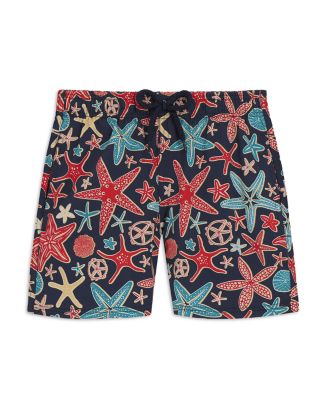 VILEBREQUIN Boys Stretch Swim Shorts Dad and Son