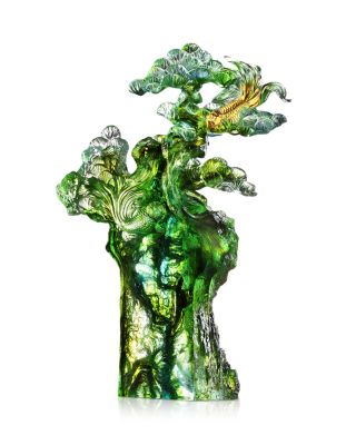 Evergreen Prosperity Crystal Figure