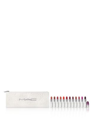 M·A·C - Lips by the Dozen Mini Powder Kiss Lipstick Set ($180 value)