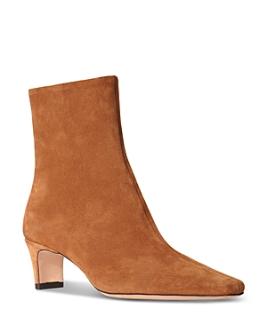 Staud Women's Wally Pointed Toe Ankle Boots In Tan