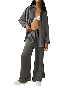 FREE PEOPLE DREAMY DAYS WIDE LEG PAJAMAS SET