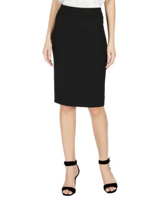 Cady Crepe Pencil Skirt
