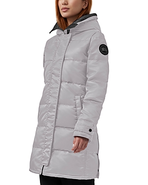Shop Canada Goose Shelburne Quilted Down Parka In Willow Grey