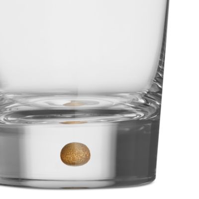 Intermezzo Double Old Fashion Gold Glass, Set of 2 - Exclusive