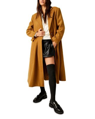 Free People Convertible Wool buy Jacket/Trench Coat Size 2