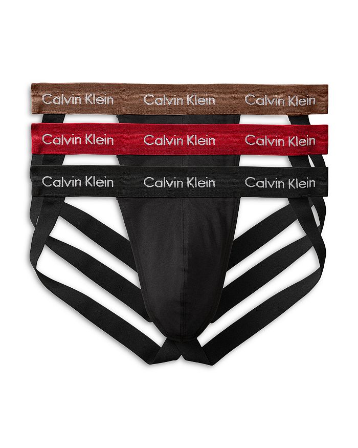 CK Underwear Calvin Klein Square Animal High Leg Tanga Sold as Set