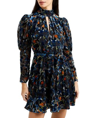 French Connection Avery Burnout Midi Dress (Contemporary) at Von Maur